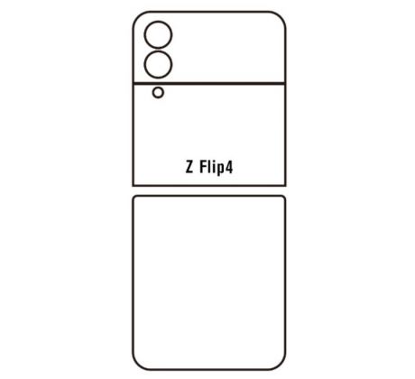 Hydrogel - zadná ochranná fólia - Samsung Galaxy Z Flip 4