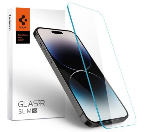 OCHRANNÉ TVRDENÉ SKLO SPIGEN GLAS.TR SLIM iPhone 14 Pro Max