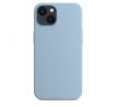 iPhone 13 mini Silicone Case s MagSafe - Blue Fog design (slabomodrý)