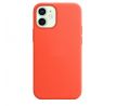 iPhone 12/12 Pro Silicone Case s MagSafe - Electric Orange design (oranžový)