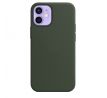 iPhone 12/12 Pro Silicone Case s MagSafe - Cyprus Green design (zelený)