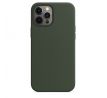 iPhone 12 Pro Max Silicone Case s MagSafe - Cyprus Green design (zelený)