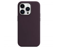 iPhone 14 Pro Silicone Case s MagSafe - Elderberry design (fialový)