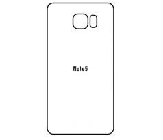 Hydrogel - matná zadná ochranná fólia - Samsung Galaxy Note 5