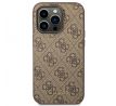 Original   GUESS GUHCP14LG4GFBR  iPhone 14 Pro (4G Gold Logo / hnedý)