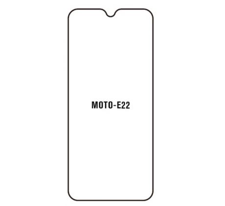 Hydrogel - Privacy Anti-Spy ochranná fólia - Motorola Moto E22/E22i