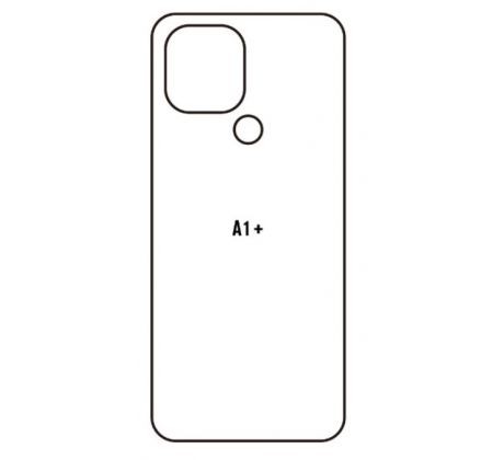Hydrogel - matná zadná ochranná fólia - Xiaomi Redmi A1+ (A1 Plus)