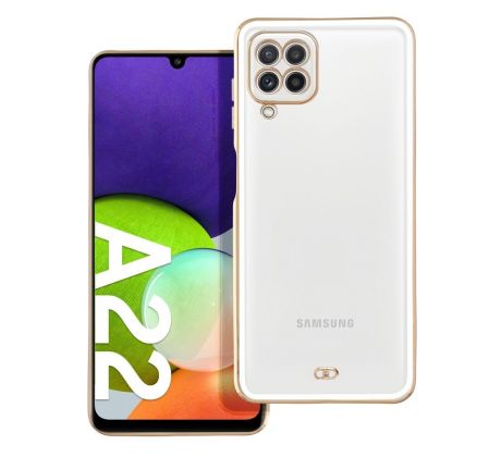 Forcell LUX Case  Samsung Galaxy A22 4G biely