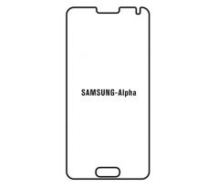 Hydrogel - ochranná fólia - Samsung Galaxy Alpha (case friendly)