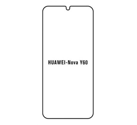 Hydrogel - ochranná fólia - Huawei Nova Y60 (case friendly)