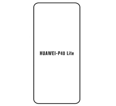 Hydrogel - ochranná fólia - Huawei P40 Lite (case friendly)