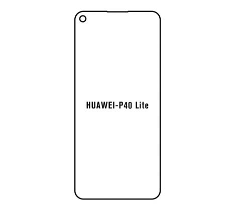 Hydrogel - ochranná fólia - Huawei P40 Lite 5G (case friendly)