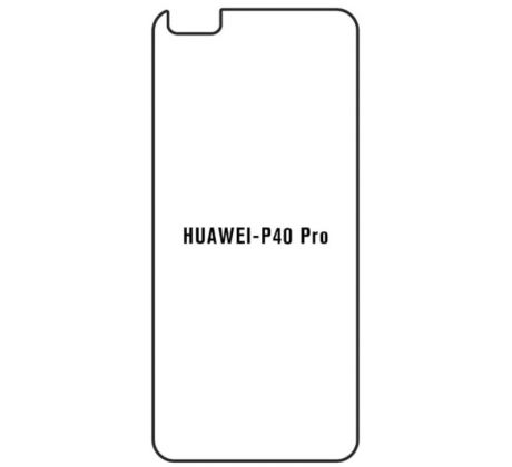 Hydrogel - ochranná fólia - Huawei P40 Pro (case friendly)