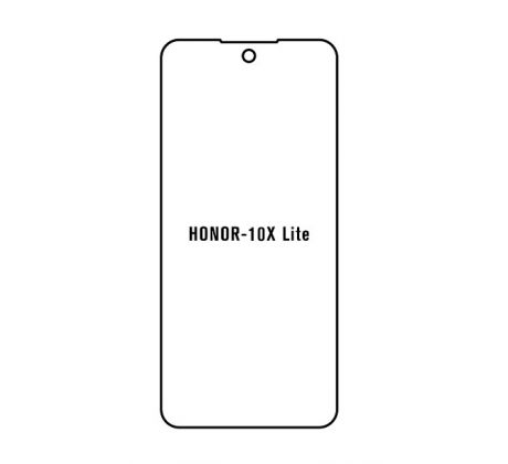 Hydrogel - ochranná fólia - Huawei Honor 10X Lite (case friendly)