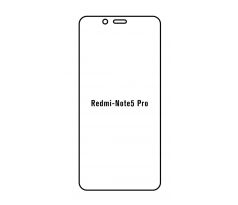 Hydrogel - ochranná fólia - Xiaomi Redmi Note 5 Pro (case friendly)