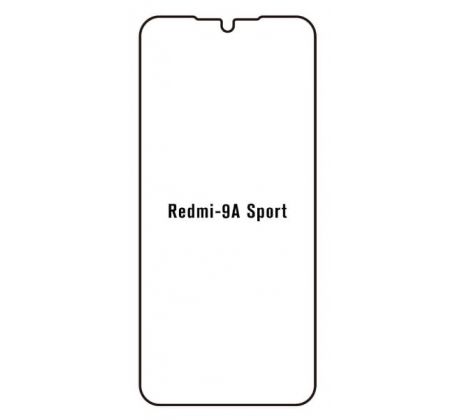 Hydrogel - ochranná fólia - Xiaomi Redmi 9A Sport (case friendly)