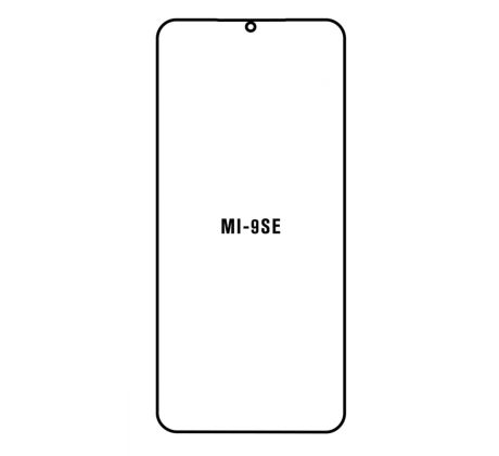 Hydrogel - ochranná fólia - Xiaomi Mi 9 SE (case friendly)