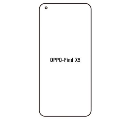 Hydrogel - ochranná fólia - OPPO Find X5 (case friendly)