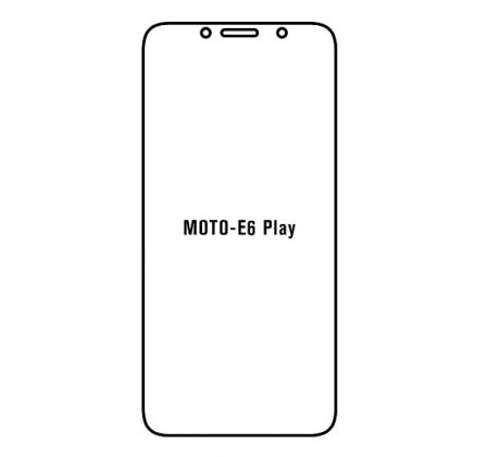 Hydrogel - ochranná fólia - Motorola Moto E6 Play (case friendly)