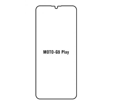 Hydrogel - ochranná fólia - Motorola Moto G9 Play (case friendly)