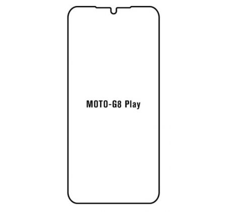 Hydrogel - ochranná fólia - Motorola Moto G8 Play (case friendly)