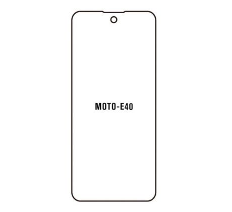 Hydrogel - ochranná fólia - Motorola Moto E40 (case friendly)