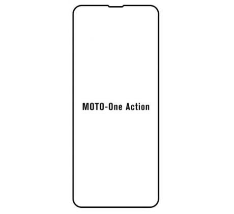 Hydrogel - ochranná fólia - Motorola One Action (case friendly)