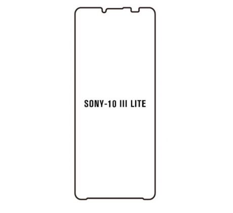 Hydrogel - ochranná fólia - Sony Xperia 10 III lite (case friendly)