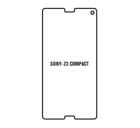 Hydrogel - ochranná fólia - Sony Xperia Z3 compact (case friendly)