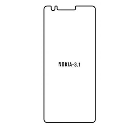 Hydrogel - ochranná fólia - Nokia 3.1 (case friendly)
