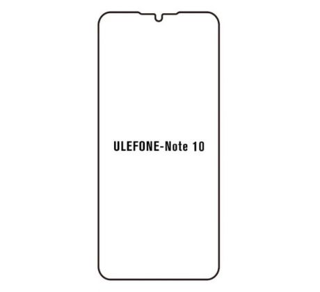 Hydrogel - ochranná fólia - Ulefone Note 10 (case friendly)