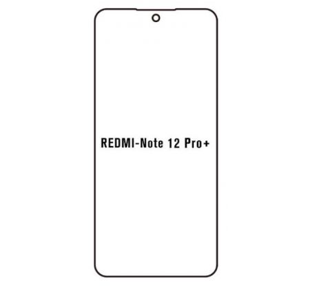 Hydrogel - matná ochranná fólia - Xiaomi Redmi Note 12 Explorer 