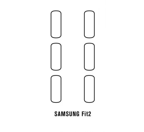 Hydrogel - 6x ochranná fólia - Samsung Galaxy Fit 2