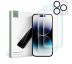 3PACK OCHRANNÝCH SKIEL TECH-PROTECT SUPREME SET iPhone 14 Pro CLEAR