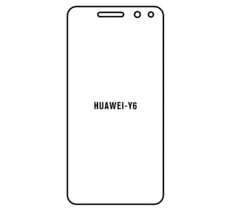 Hydrogel - ochranná fólia - Huawei Y6 2017 (case friendly)  