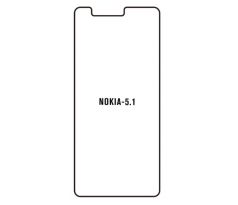Hydrogel - ochranná fólia - Nokia 5.1 (case friendly)  