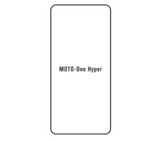 Hydrogel - matná ochranná fólia - Motorola One Hyper 