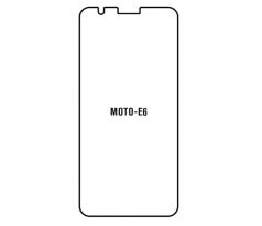 Hydrogel - ochranná fólia - Motorola Moto E6 (case friendly) 