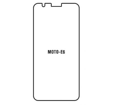 Hydrogel - Privacy Anti-Spy ochranná fólia - Motorola Moto E6