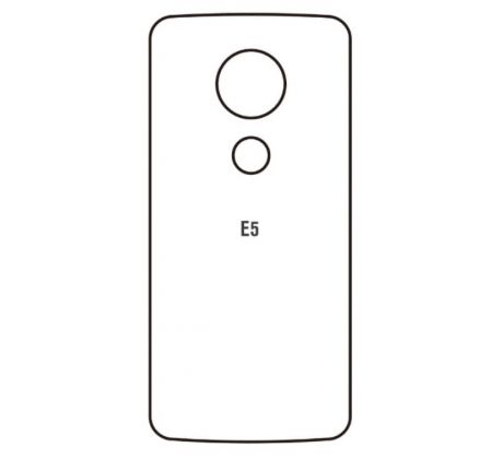 Hydrogel - matná zadná ochranná fólia - Motorola Moto E5