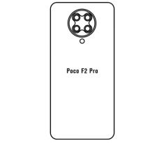 Hydrogel - matná zadná ochranná fólia - Xiaomi Poco F2 Pro