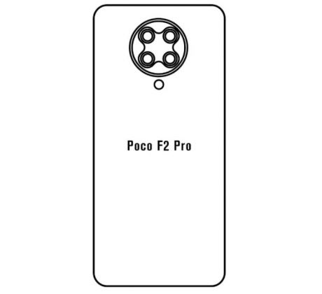 Hydrogel - zadná ochranná fólia - Xiaomi Poco F2 Pro