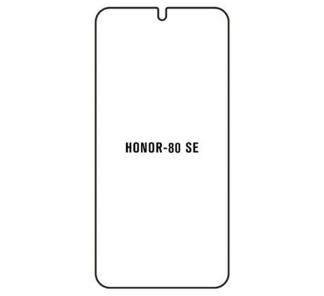 Hydrogel - matná ochranná fólia - Huawei Honor 80 SE