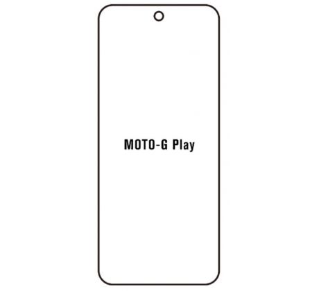 Hydrogel - ochranná fólia - Motorola Moto G Play 2023 (case friendly) 