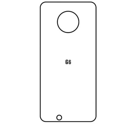 Hydrogel - matná zadná ochranná fólia - Motorola Moto G6