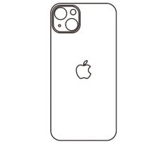 Hydrogel - zadná ochranná fólia - iPhone 14 Plus, typ výrezu 4