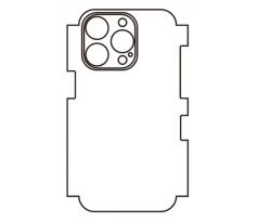 Hydrogel - zadná ochranná fólia - iPhone 14 Pro, typ výrezu 8