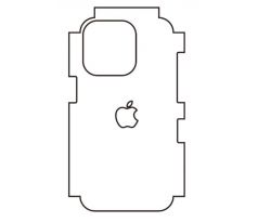Hydrogel - zadná ochranná fólia - iPhone 14 Pro, typ výrezu 10
