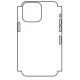 Hydrogel - zadná ochranná fólia - iPhone 14 Pro Max, typ výrezu 4
