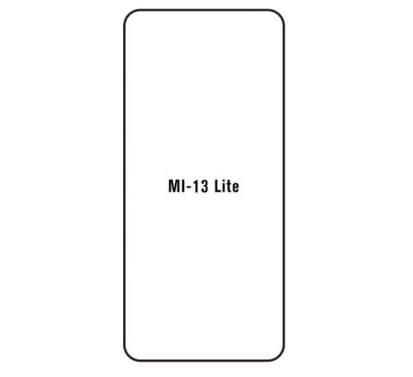 Hydrogel - ochranná fólia - Xiaomi 13 Lite 